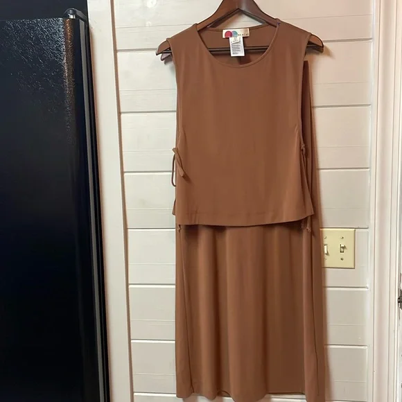 Free People Beach SineadTwo Piece Maxi Skirt & Top Set in Cigar Size SP.